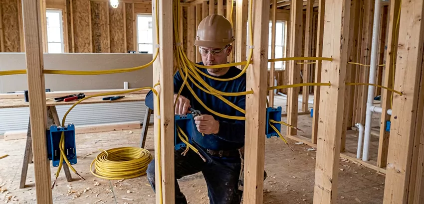 New Construction Wiring In Woburn