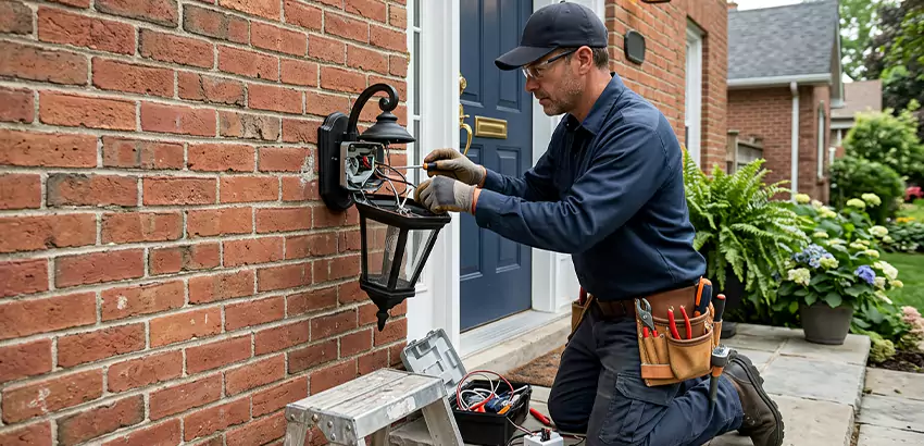 Outdoor Fixture Repair in Woburn