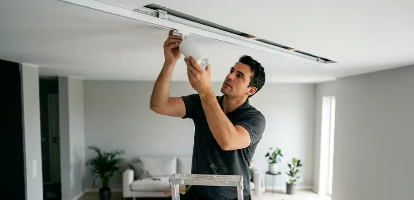Recessed Track Lighting Installation in Woburn