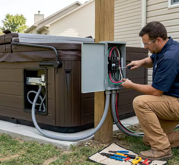 Professional Hot Tub Electrical Installation: Your Local Spa Wiring Team in Woburn, MA